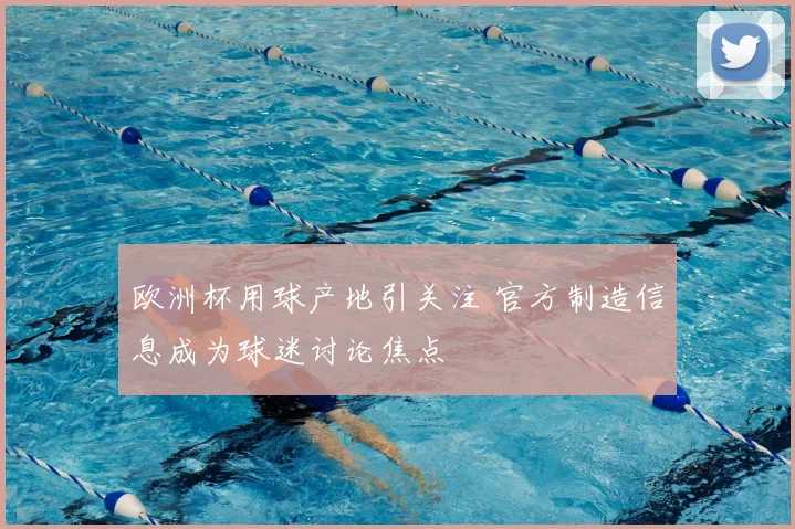 欧洲杯用球产地引关注 官方制造信息成为球迷讨论焦点