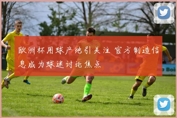 欧洲杯用球产地引关注 官方制造信息成为球迷讨论焦点